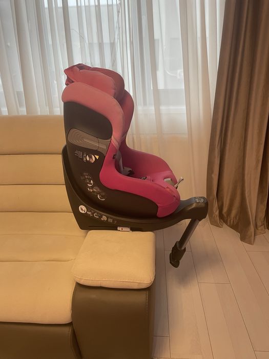 Scaun auto Cybex Sirona S I-size cu rotire 360• , de la 0-18 kg, Roz