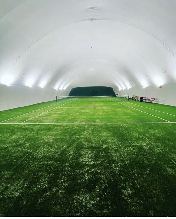 Ангар воздухоопорный. Надувной ангар.