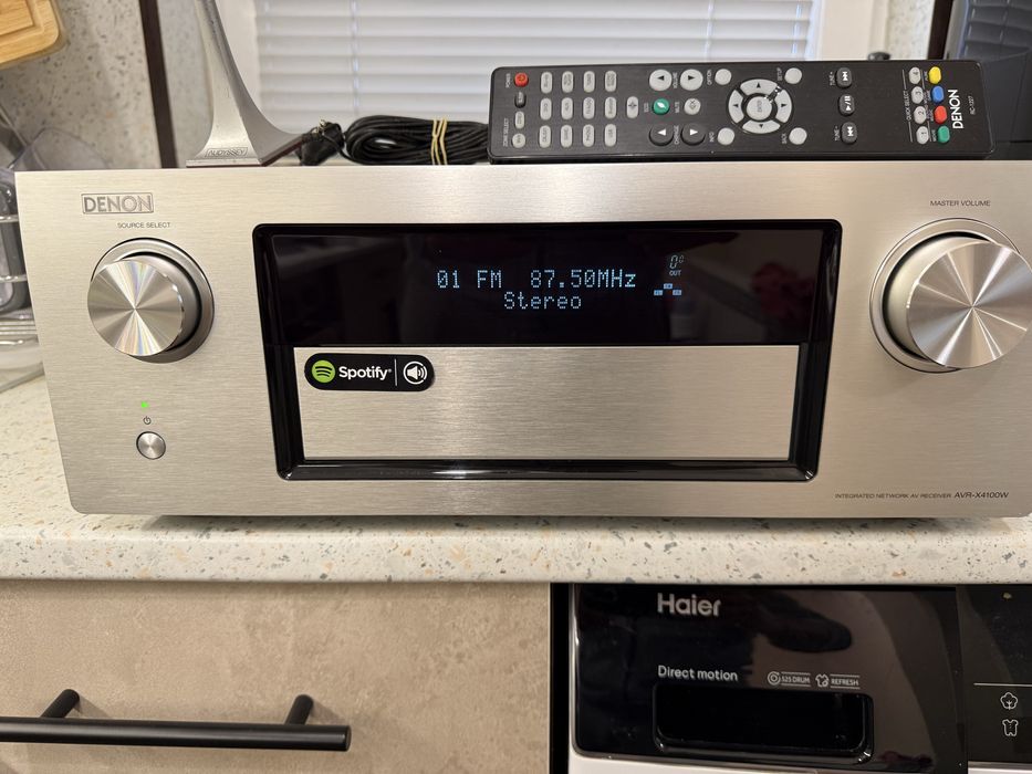 Denon AVR-X4100W Качествен ресивър