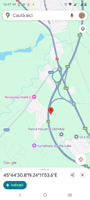 Teren de vanzare Selimbar zona Cartier Tineretului, zona industriala