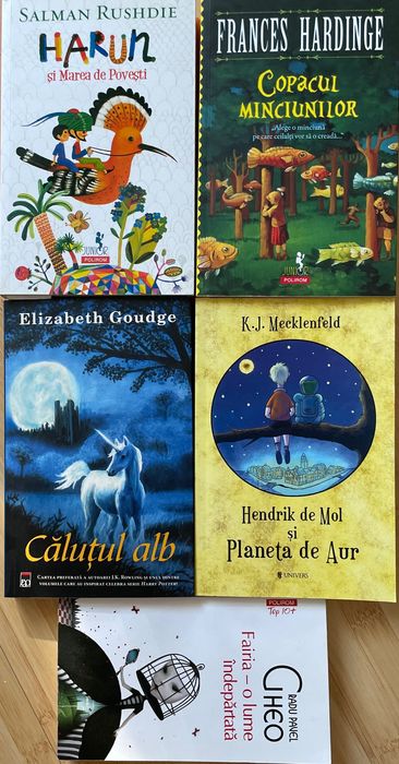 Pachet 5 carti copii >10-12 ani Ed. Polirom, Rao, Univers
