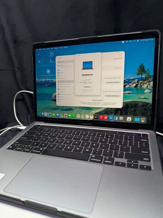 MacBook Pro M2 Oзу:8gb  SSD:256gb Акб:92%