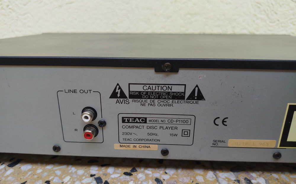 CD player TEAC CD-P1100