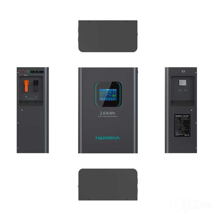 Литиевый аккумулятор Marsriva MR-LFP24-100-WMD 2,61 кВт·ч