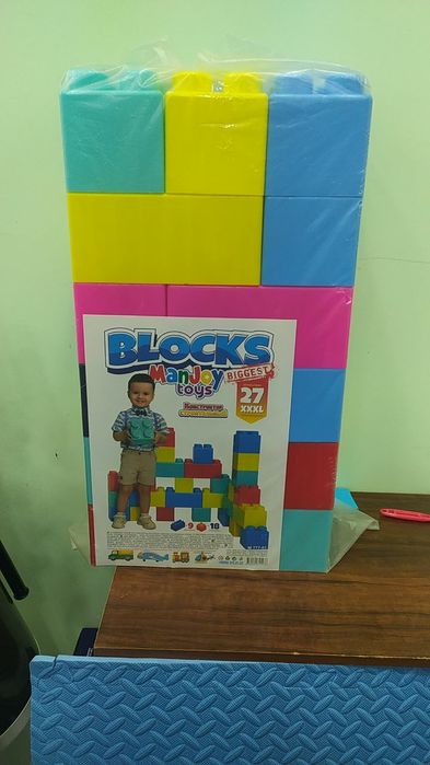 Лего-30х15х15 см. Розноцветныий Доставка бесплатно