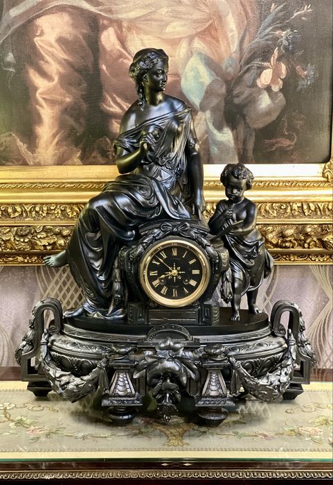 Ceas vechi stil Baroc *** vintage / antic / vechi / retro ***