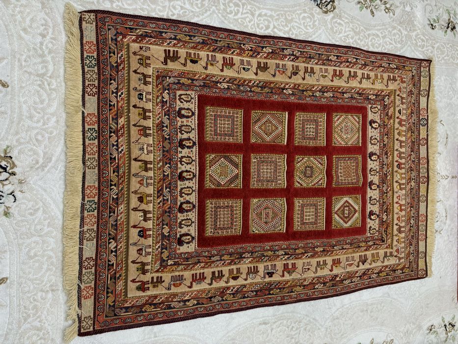 Иранский ковер ручной работы из 100% шерстий