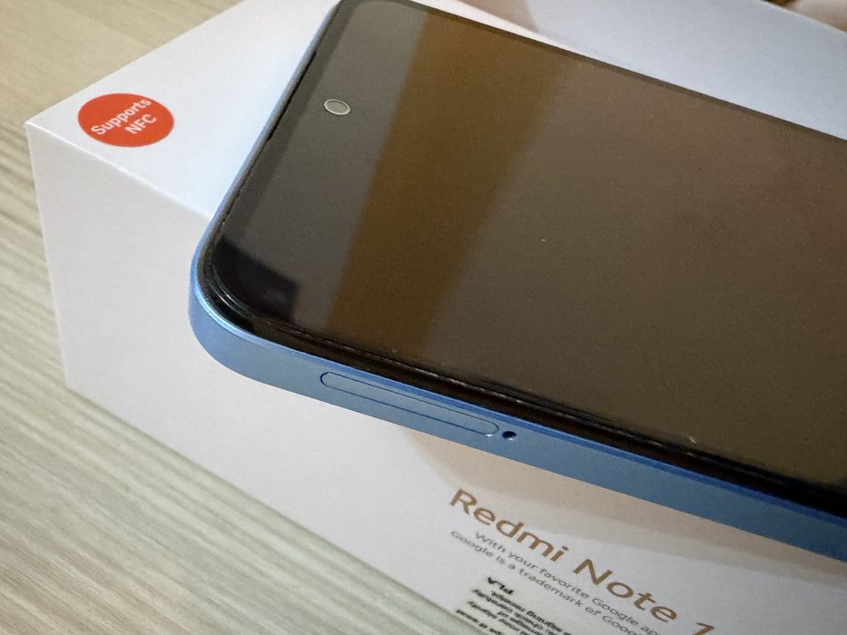Telefon Redmi Note 12 Ice Blue 4 GB RAM 128 GB Dual SIM, stare foarte bună