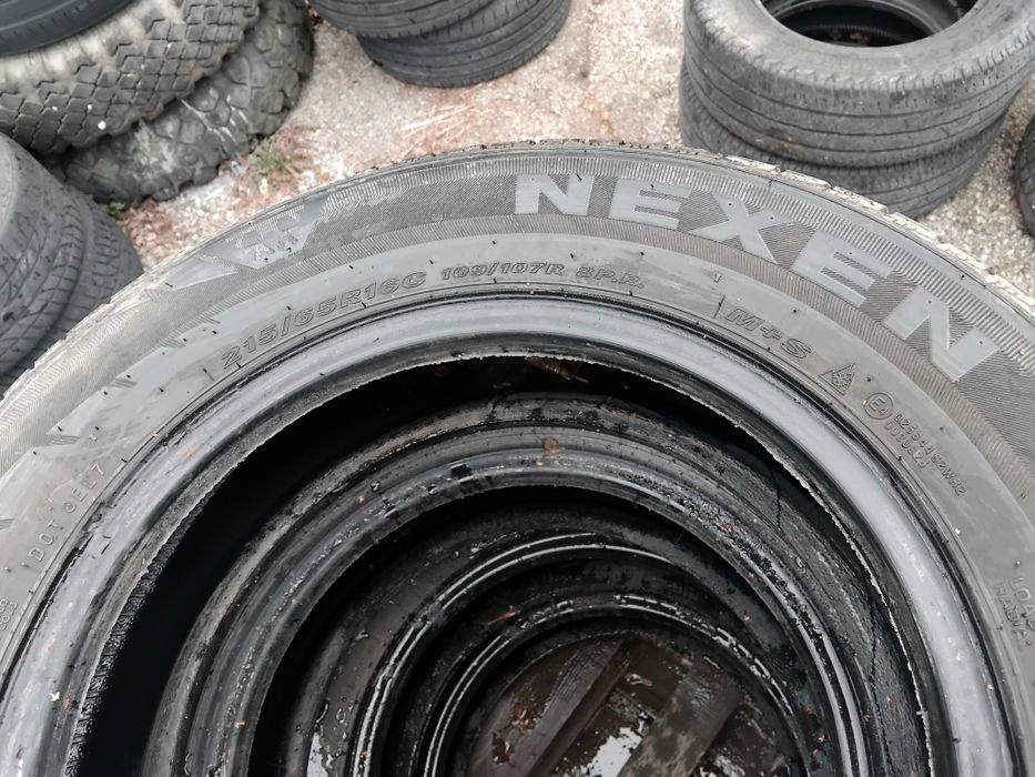 Гуми 215 65 16 C Ц Нексен Nexen 4 броя - нов внос. Не са нови!