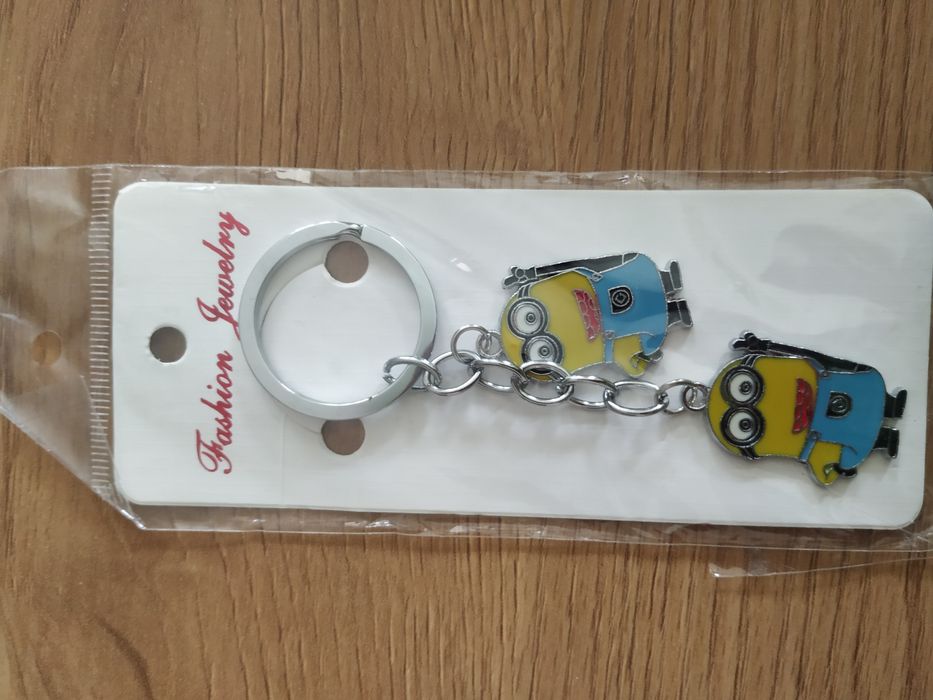 Метален ключодържател Миньони