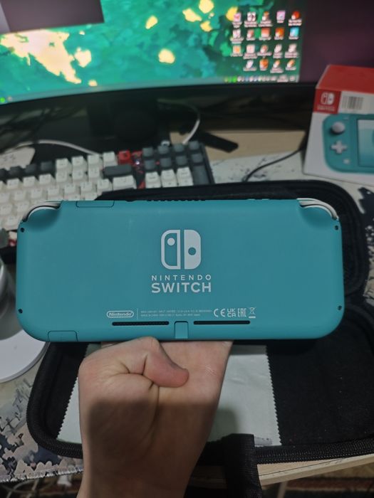 Продам Nintendo switch lite 256 gb в комплекте