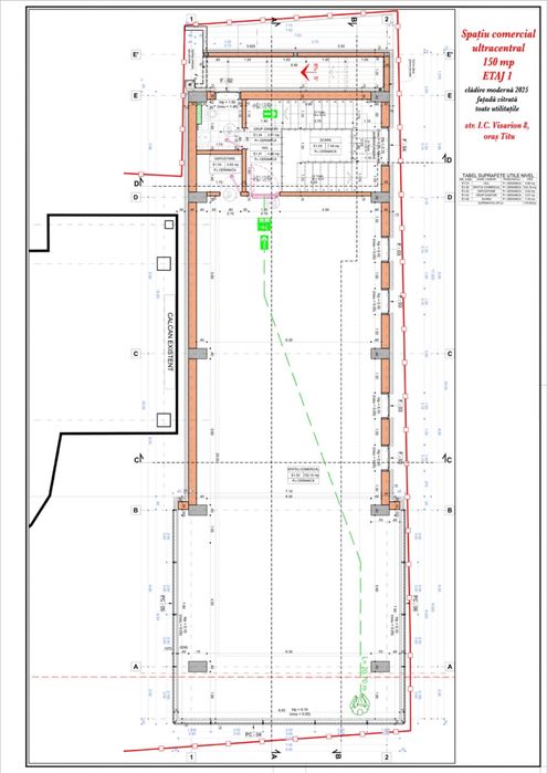 Spatiu Comercial etaj 1 oras Titu
