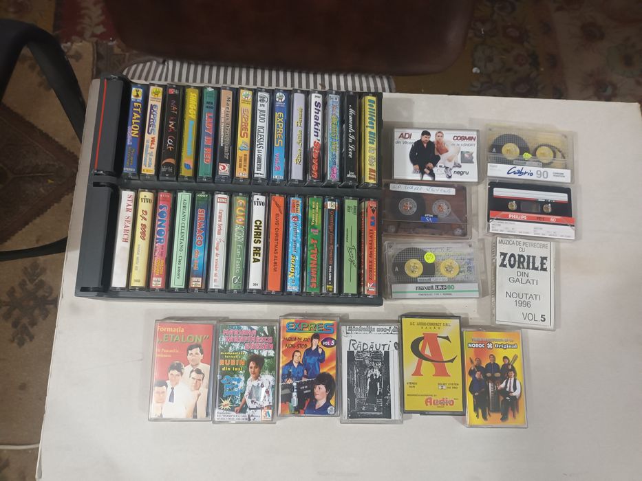 Lot casete audio vintage