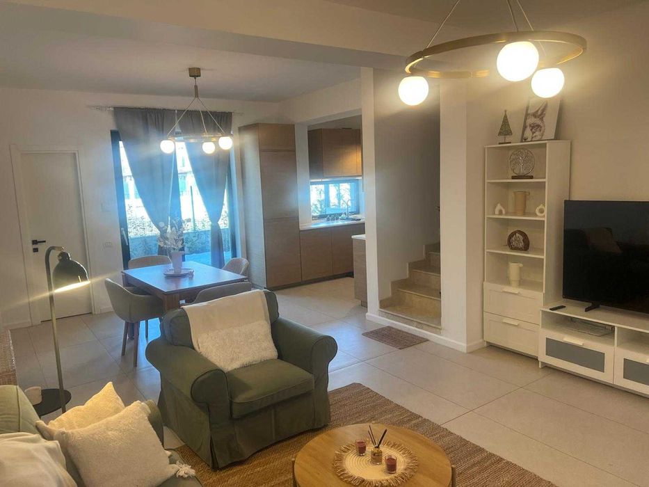 Închiriere Apartament de 3 Camere cu curte în Nobil Residence, Tunari!