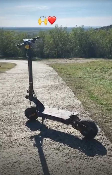 KuKirin G2 Master 2025 – 2 motoare, 2400W, 75 km/h, custom, îngrijită