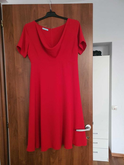 Rochie gravidă roșie mărimea 38- Marie Stephanie