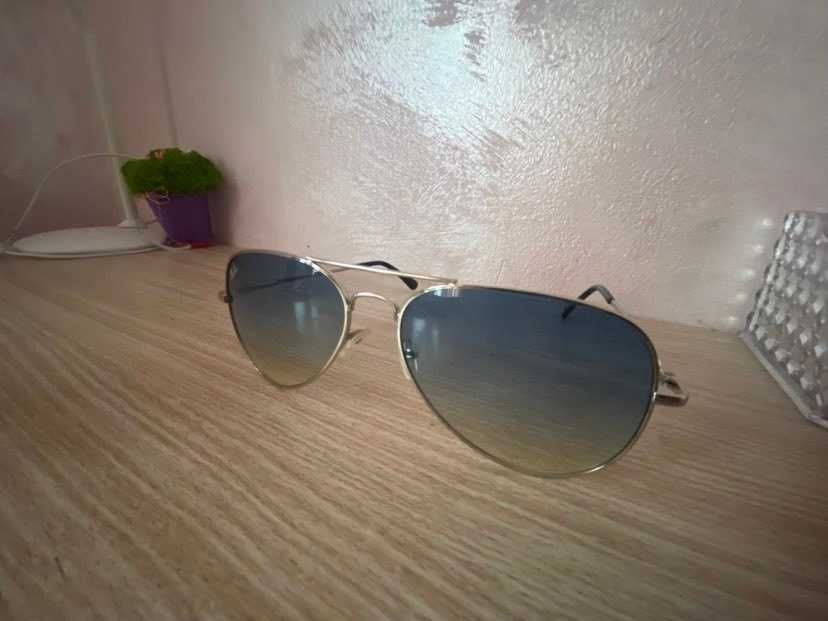 Ochelari de soare Ray-Ban Albaștrii