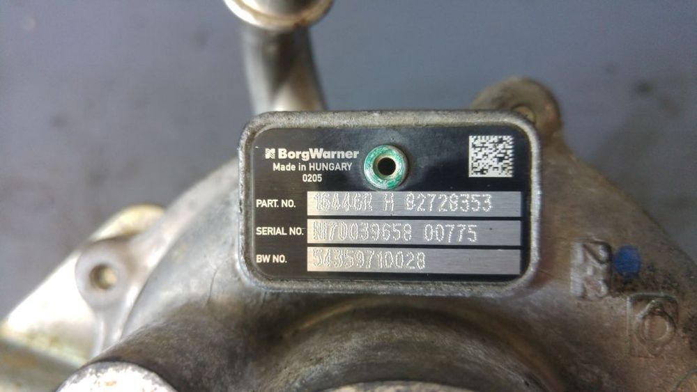 turbina 1.5 dci renault clio 4 megane 3 dacia duster logan 54359710028