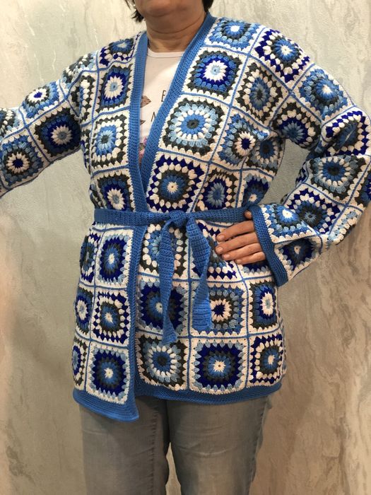 Кардиган ручной работы!