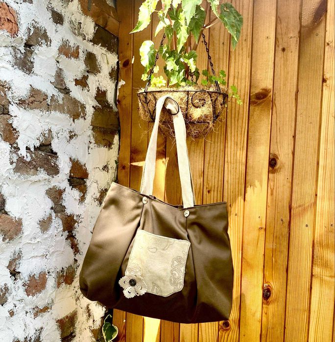 Ежедневни обемни чанти, ръчна изработка, различни модели