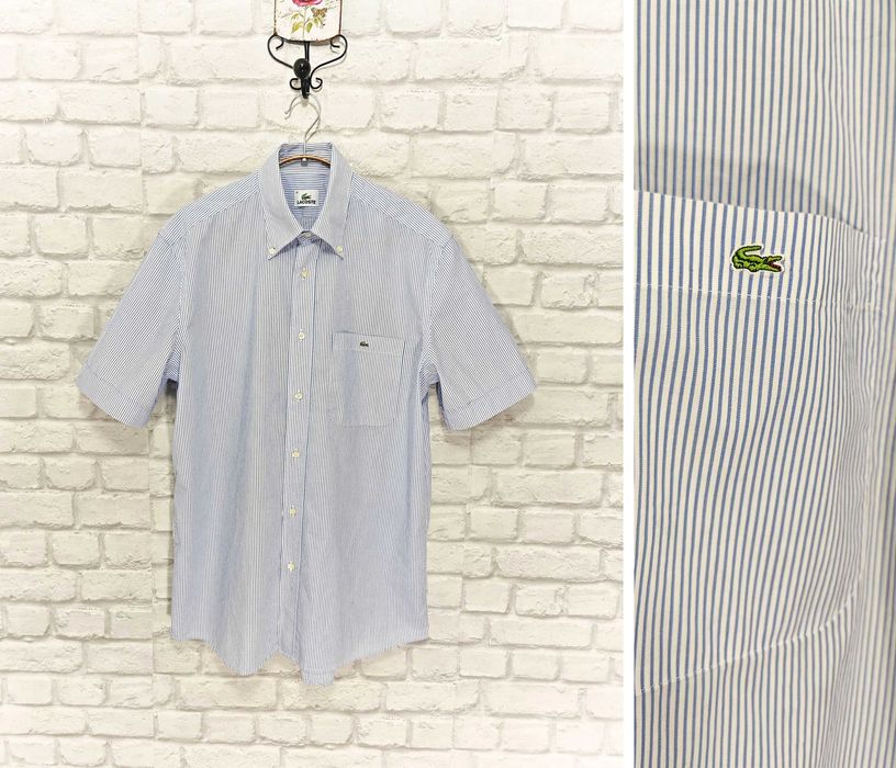 LACOSTE Оригинална риза с къс ръкав размер 41 / L
