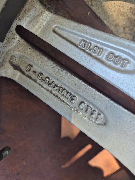 Roti jante originale AUDI A5 8W, A4 8W, 8T, B8, A6, Sline 18 toli