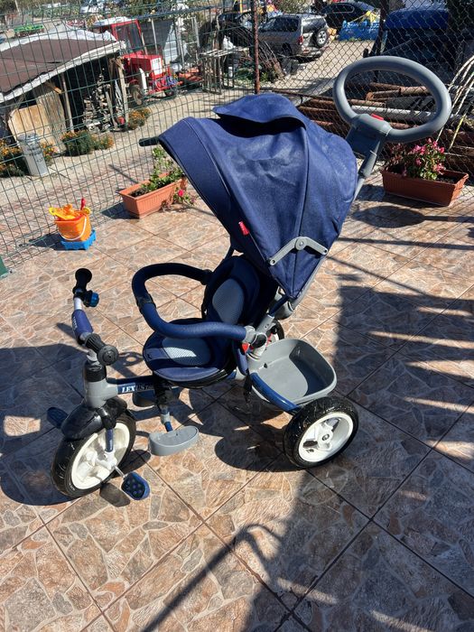 Многофункционална триколка Little Tiger-Sun Baby- Blue