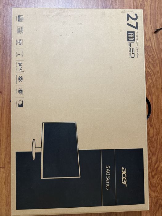 Монитор 27 Acer SA270 IPS Full HD 75 герц