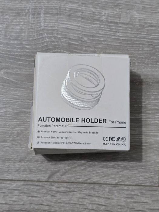 Suport telefon MagSafe rotativ 360° – negru, nou