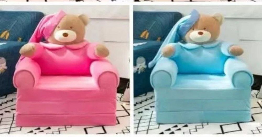 кресло-трансформер детский мягкий