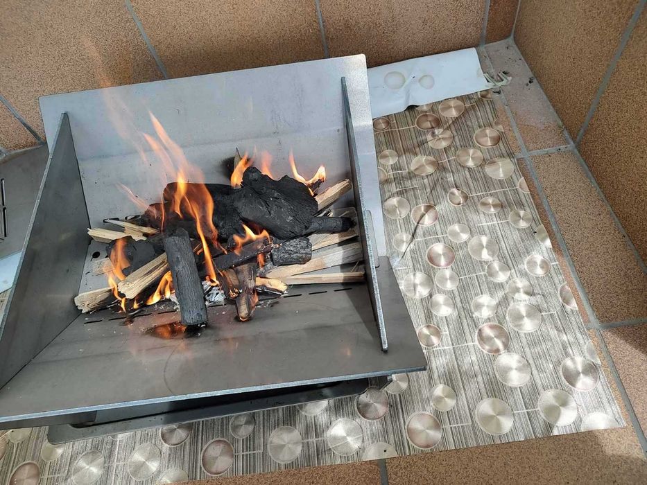 Вечно барбекю, напълно разглобяемо