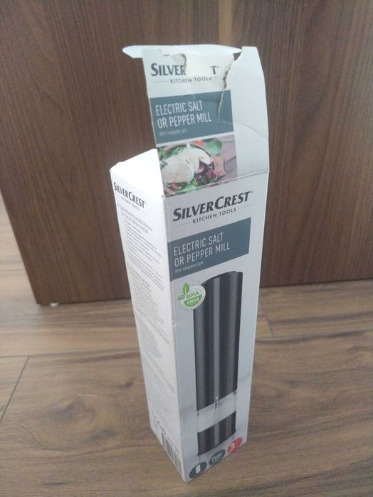 Rasnita electrica SilverCrest pt sare sau piper, noua