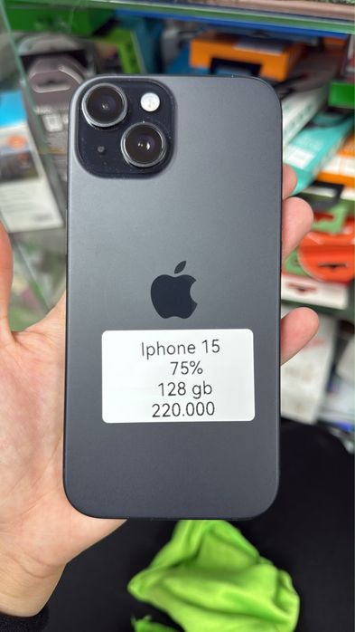 Айфон 15 128гб 75%