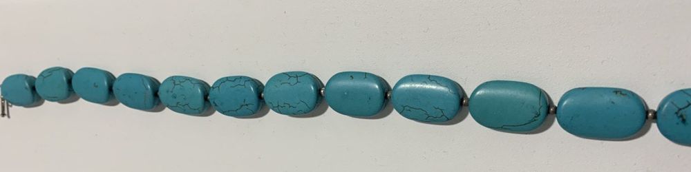 Продам бусы прессованная бирюза