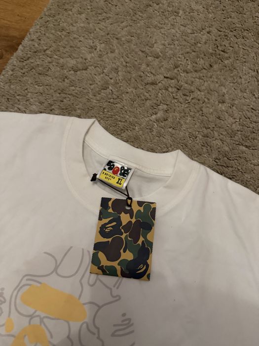 Tricou bape alb