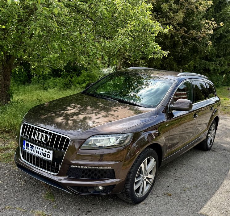 Audi Q7 3.0tdi Quattro S-line 2012 Euro5 245cp 8+1 viteze înm Ro