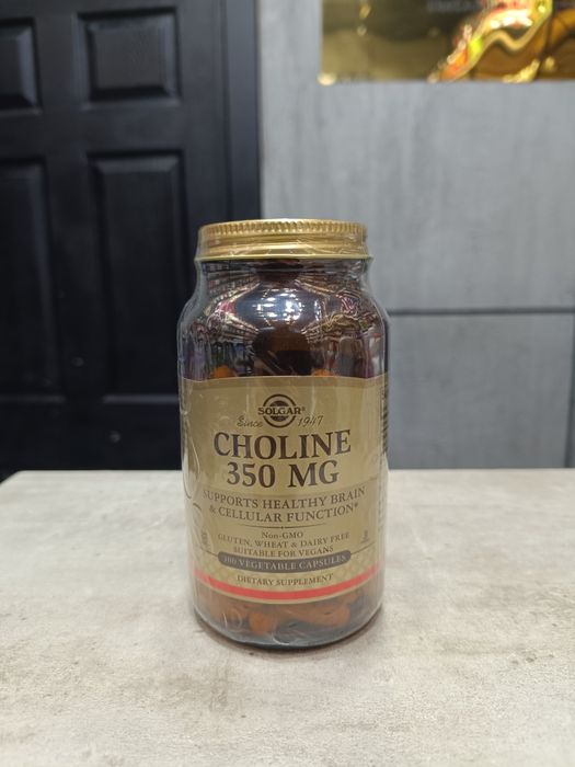 Solgar choline 350 mg 100 vegetable capsules