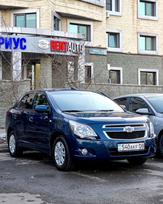 Аренда Авто АстанА Cobalt от 10 тысяч