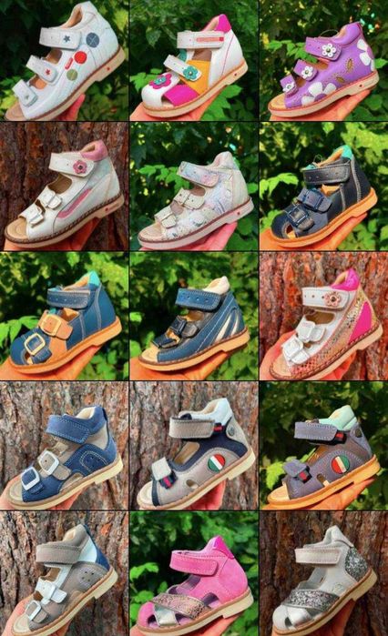 Ликвидация магазина! Новые детские сандалии (26-30 разм) ОРТОпед