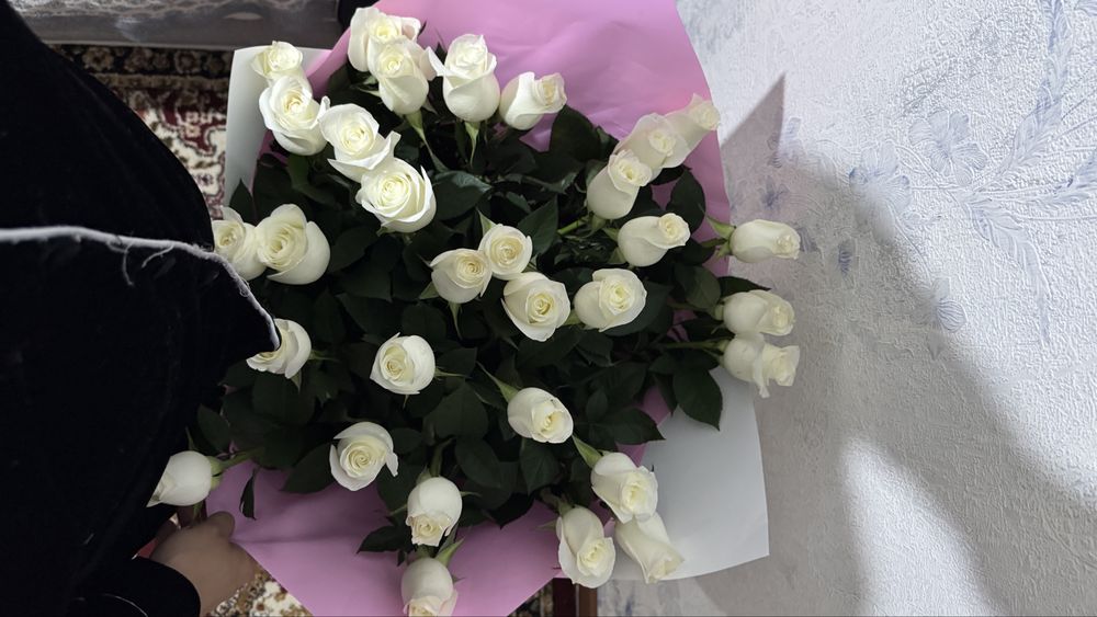 Свежие букет  цветы