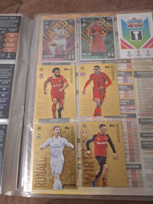 Албум с футболни карти Match Attax сезон 2024/25