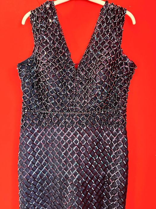 Официална рокля с камъни