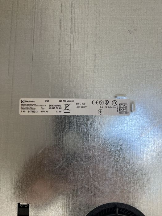 Plita inductie electrolux