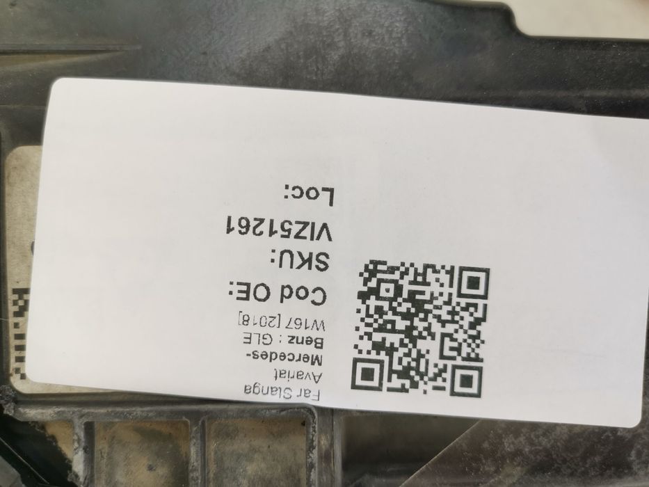 Ляв Фар Авариран Мерцедес-Бенц / Mercedes-Benz GLE W167 [ ] Оригинален