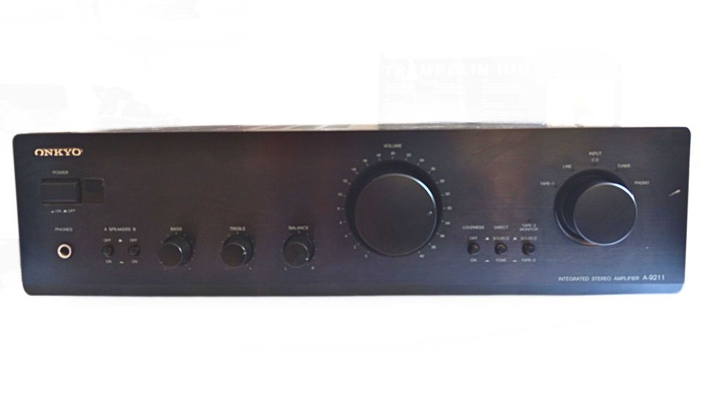 Усилвател Onkyo A-9211 Stereo Integrated Amplifier HiFi – Черен