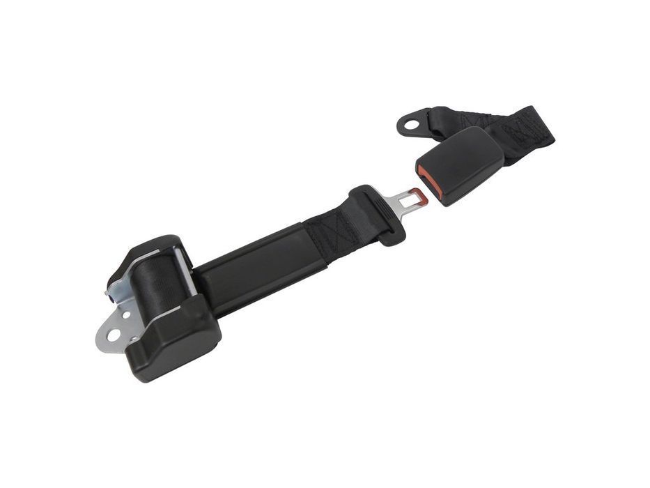 Centura siguranta auto Carpoint ajustabila cu prindere in 2 puncte, retractare automata, 100 cm, omologare E, pentru vehicule categoriile M si N,