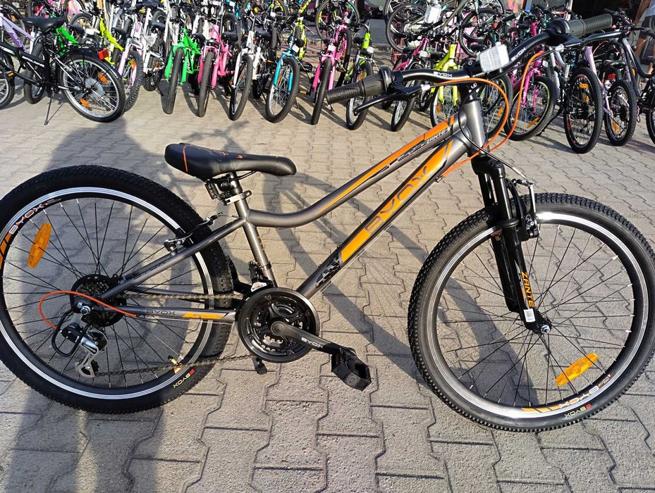 BYOX Велосипед 24" ZANTE сив