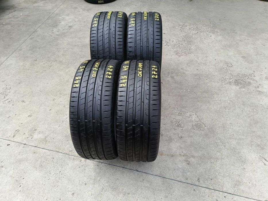 Set 4 anvelope vara 245 45 18 cu 275 40 18 Continental PremiumContact 7 dot 2724