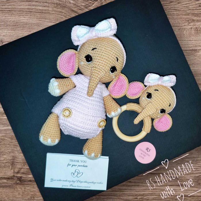 Бебешки комплекти - клипс, дрънкалка, играчка