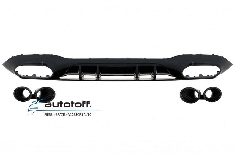 Difuzor bara spate Mercedes A-Class V177 (2018+) Black Look